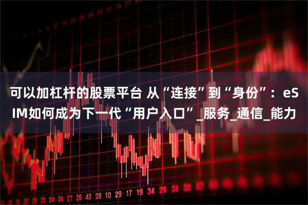 可以加杠杆的股票平台 从“连接”到“身份”：eSIM如何成为下一代“用户入口”_服务_通信_能力