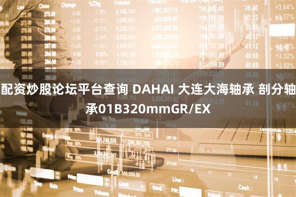 配资炒股论坛平台查询 DAHAI 大连大海轴承 剖分轴承01B320mmGR/EX
